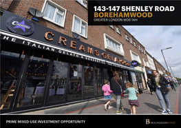 143-147 Shenley Road Borehamwood Greater London Wd6 1Ah