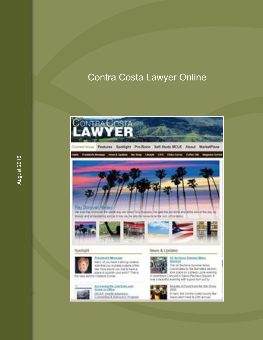 Contra Costa Lawyer Online