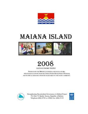 Maiana Social and Economic Report 2008