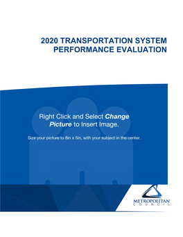 2020 Transportation System Performance Evaluation