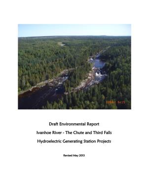 Draft Environmental Report Ivanhoe River