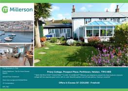 Priory Cottage, Prospect Place, Porthleven, Helston, TR13 9DS