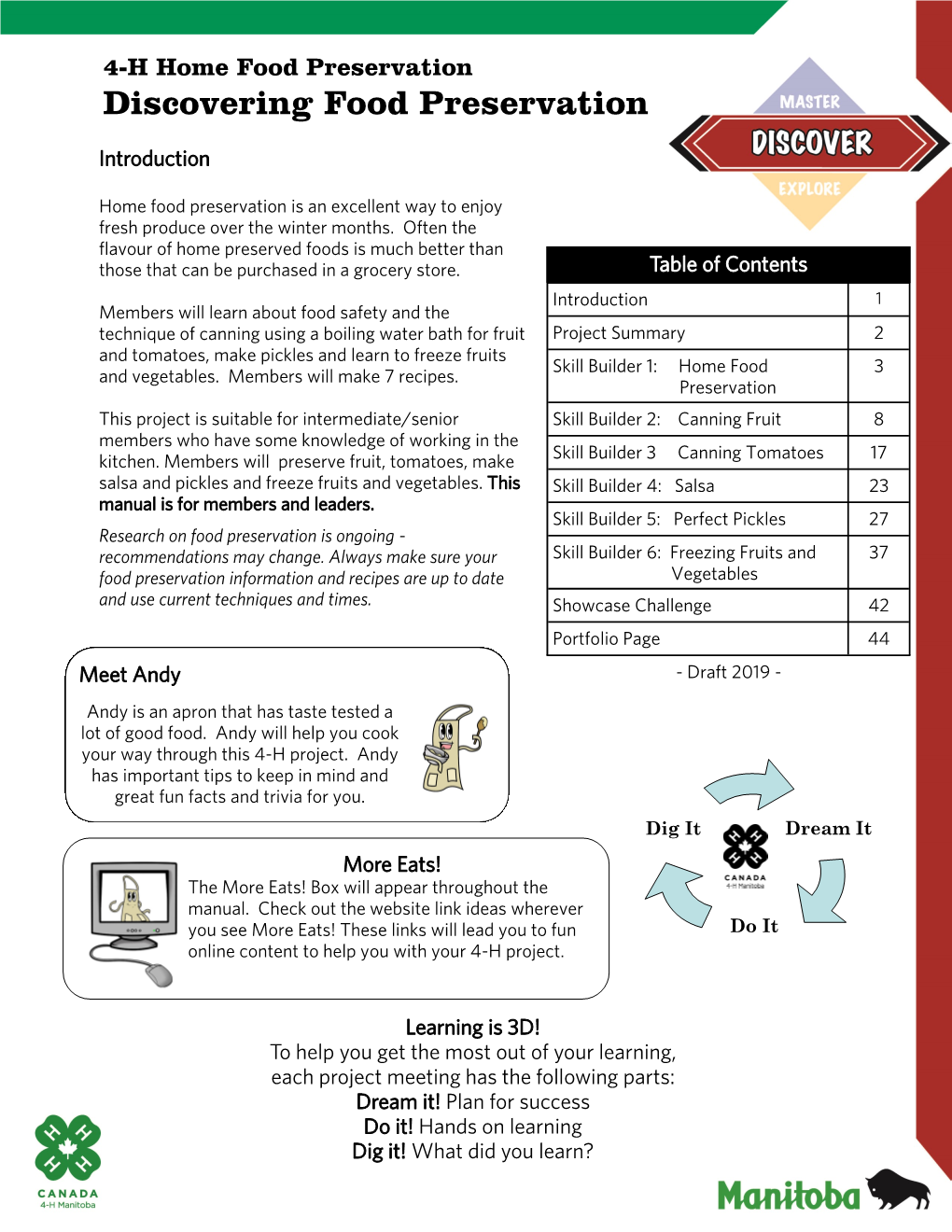 Discovering Food Preservation