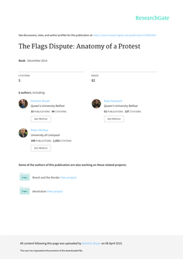 The Flags Dispute: Anatomy of a Protest