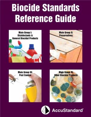 Biocide Standards Reference Guide
