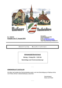 Amtsblatt V. 17.08.2016 (691,2 Kib)