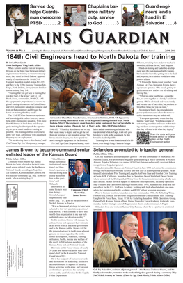 184Th Civil Engineers Head to North Dakota for Training by 1St Lt