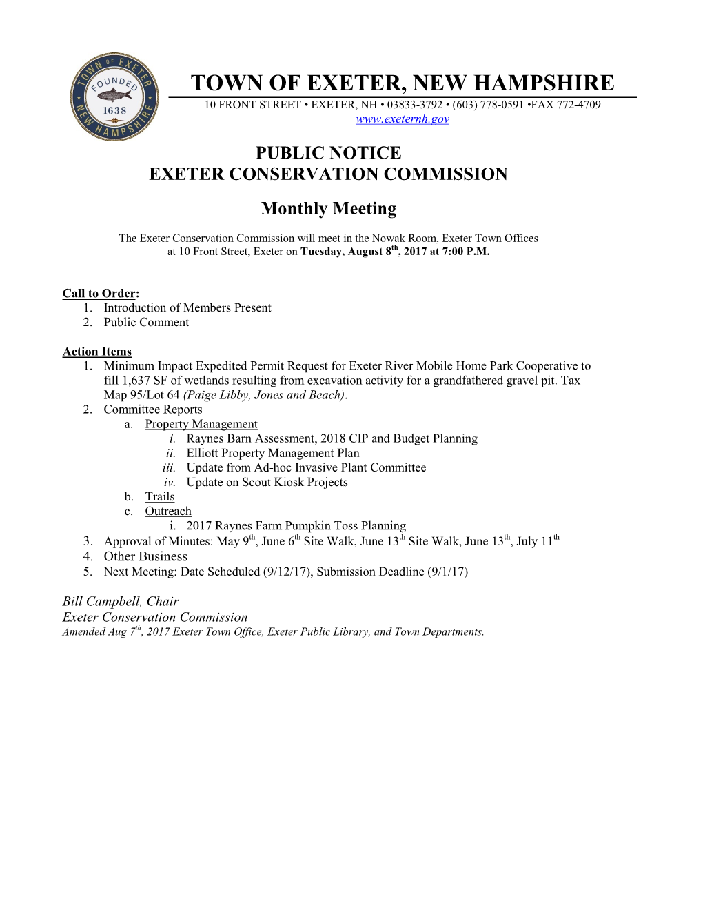 Packet Includes a Copy of Ian Blackmans Structural Assessment Report and Don Briselden’S Memo of the List of Needed Repairs