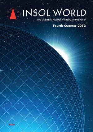 INSOL WORLD the Quarterly Journal of INSOL Internationa L