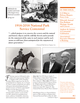 1916-2016 National Park Service Centennial