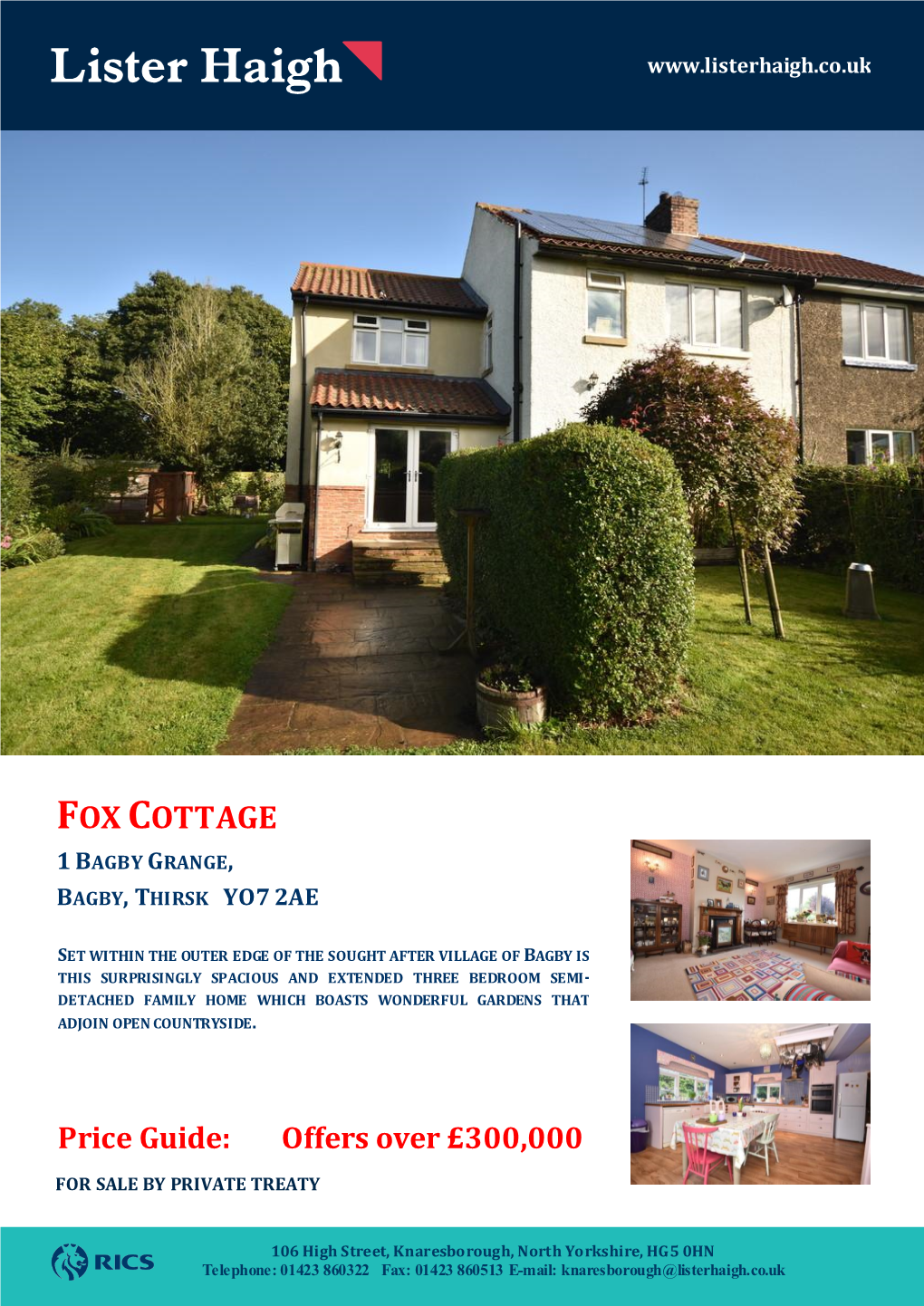 Fox Cottage 1 Bagby Grange, Bagby, Thirsk Yo7 2Ae