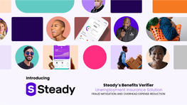 Introducing Steady's Benefits Verifier Unemployment Insurance Solution