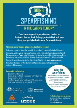 Spearfishing in the Cairns Region?