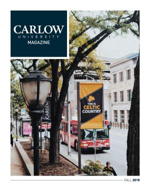 Carlow University Magazine, Fall 2018