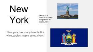 New York Has Many Talents Like Wine,Apples,Maple Syrup,Rivers, Pennsylvania