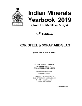 Iron, Steel and Scrap and Slag