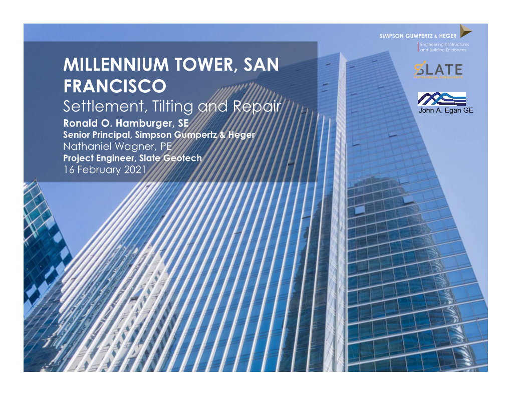 Millennium Tower, San Francisco