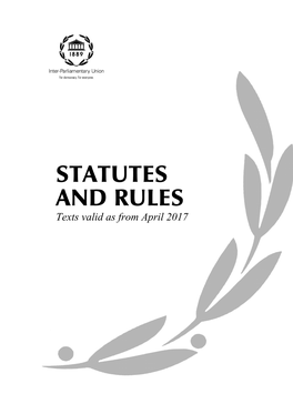 Download the Entire Text of IPU Statutes and Rules in PDF Format