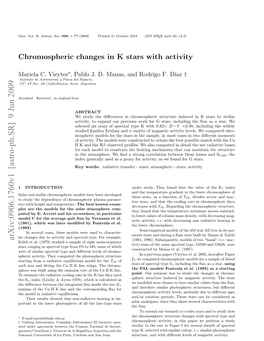 Chromospheric Changes in K Stars with Activity 3