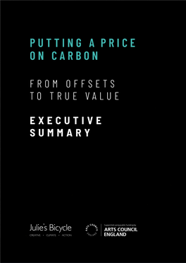 Putting a Price on Carbon