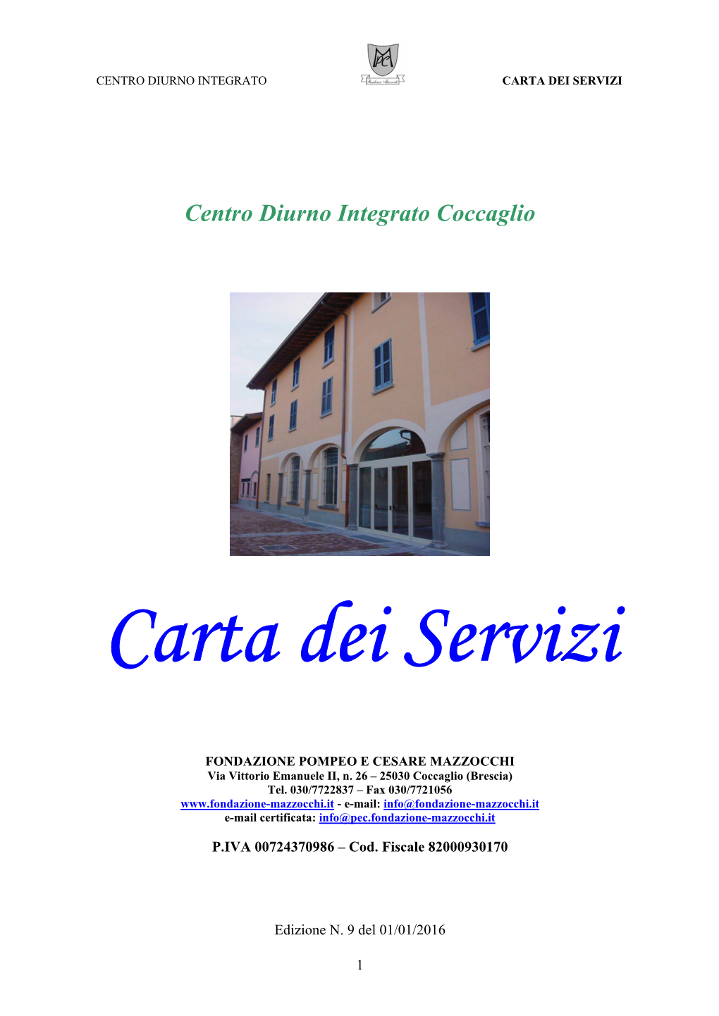 Centro Diurno Integrato Coccaglio