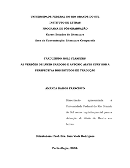 Haroldo E Augusto De Campos Resumem O Que Há De Mais Moderno Na Cena Brasileira De Tradução, Principalmente No Que Se Refere À Poética