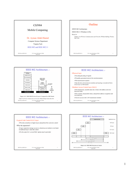 IEEE 802 and IEEE 802.11