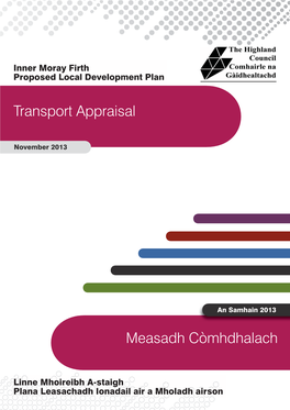 Transport Appraisal