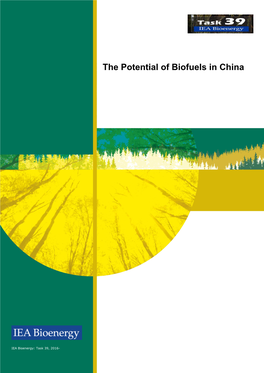 The Potential of Biofuels in China (2016