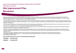 Site Improvement Plan Breckland
