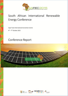 South African International Renewable Energy Conference