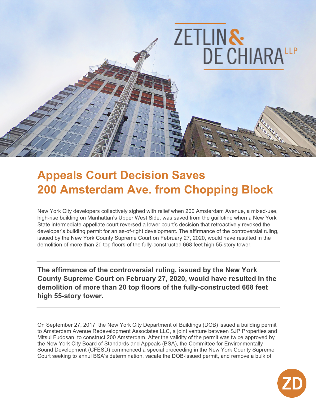 200 Amsterdam Ave.Pdf