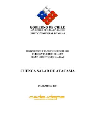 Informe Cuenca Salar De Atacama