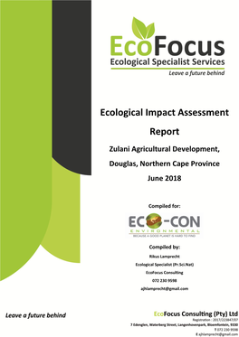 Ecological Impact Assessment Report