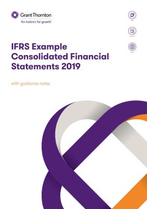 IFRS Example Consolidated Financial Statements 2019