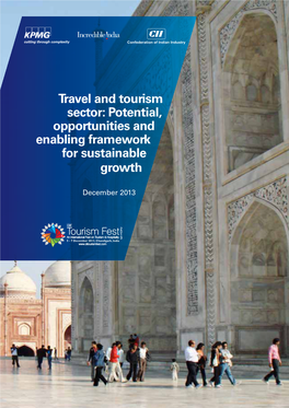 Travel and Tourism Sector: Potential, Opportunities and Enabeling