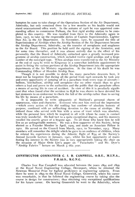 September, 1921] the AERONAUTICAL JOURNAL 461. Hampton