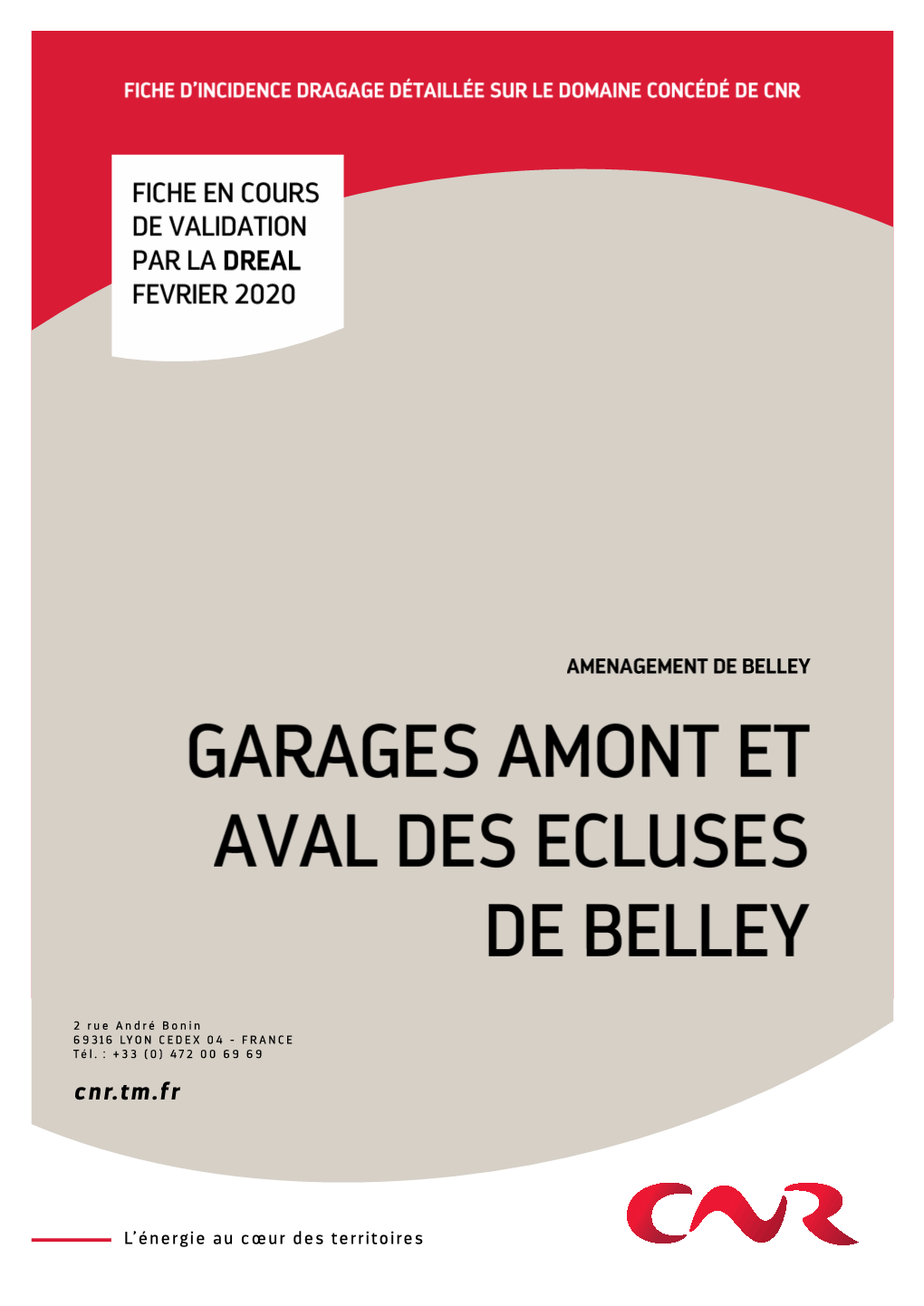 Garages Amont Et Aval Des Écluses De Belley