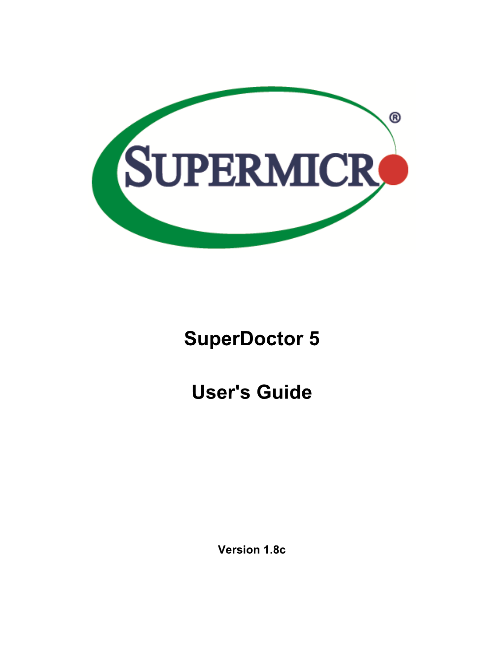 Superdoctor 5 User's Guide