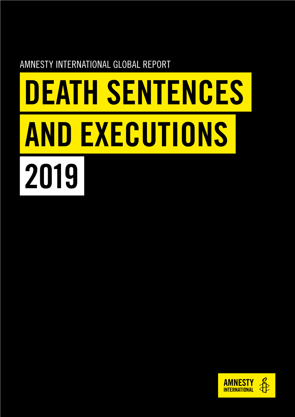 Death Sentences and Executions 2019