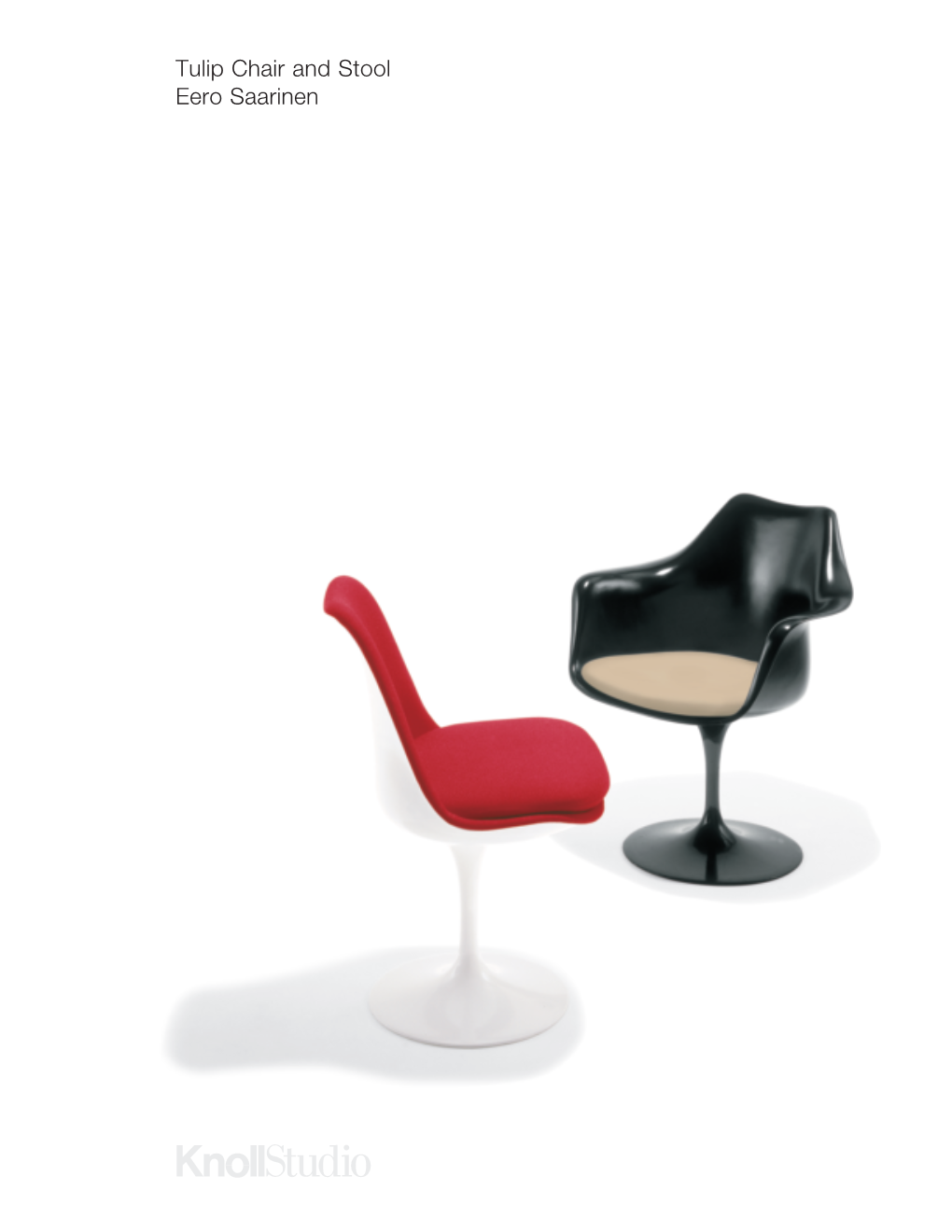 Tulip Chair and Stool Eero Saarinen