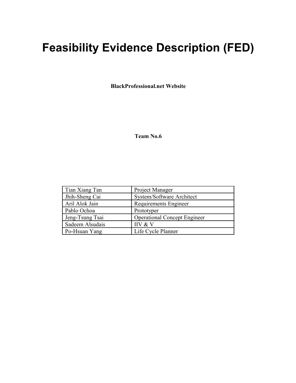 Feasibility Rationale Description (FRD) s7