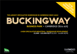 Business Park • Cambridge Cb24 4Uq