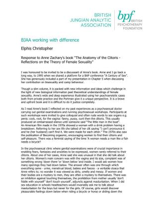 BJAA Working with Difference