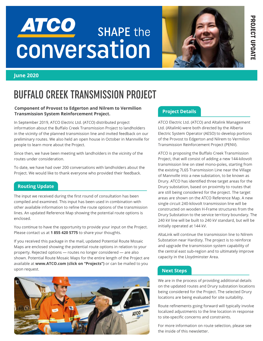 Buffalo Creek Transmission Project