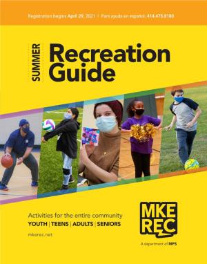 Summer Recreation Guide
