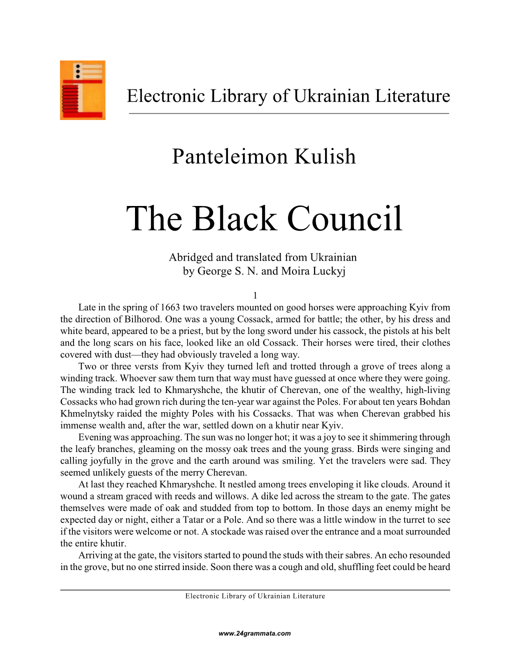 The Black Council