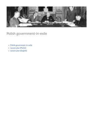 Polish Government-In-Exile