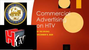 Commercial Advertising on HTV