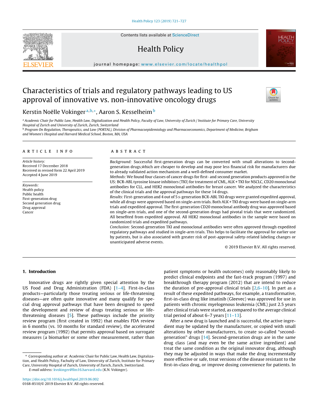 Characteristics of Trials and Regulatory Pathways Leading to US Approval Of